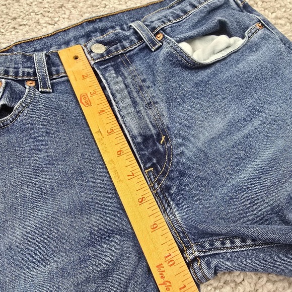 Levis 512 Jeans Mens 32x34 (Fits 30x32) Blue Slim Taper Fit Stretch Denim Modern - Picture 9 of 12